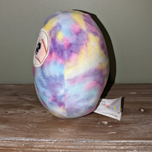 Squishmallow Sloth Tie dye Rainbow Glitter Mystery Squad - Picture 3 of 6